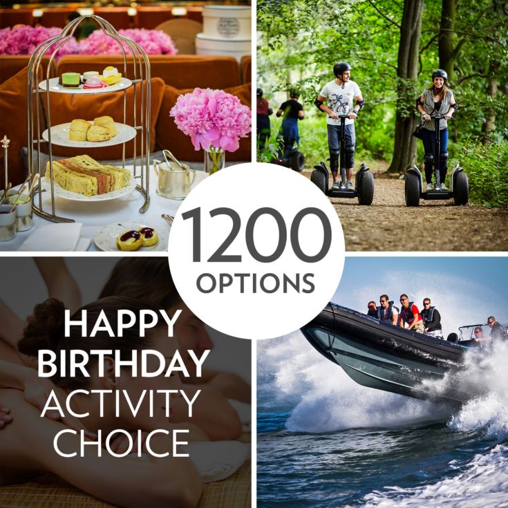 Happy Birthday - Experience Day Voucher product image