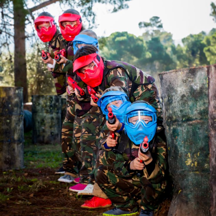 Junior Paintball Experience for Four (8 to 12 year olds) product image