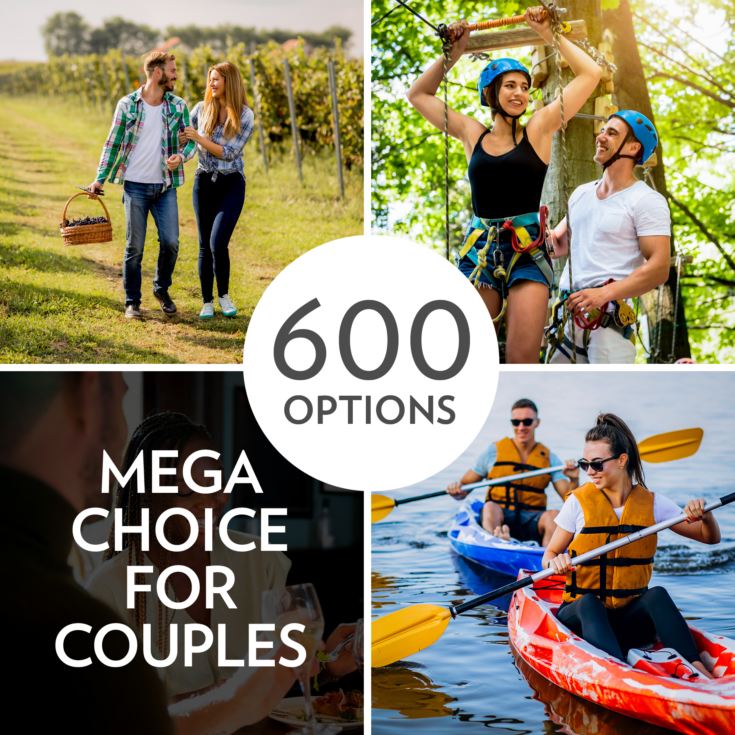 Mega Choice for Couples - Experience Day Voucher product image