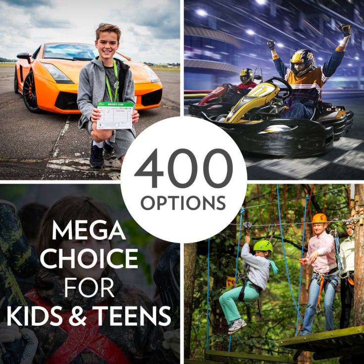 Mega Choice for Kids and Teens - Experience Day Voucher product image
