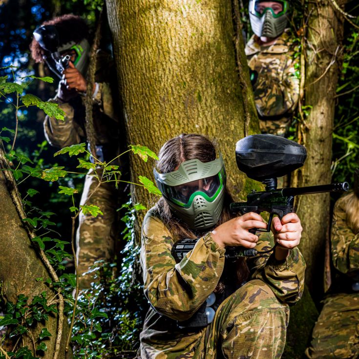 Forest Paintballing for Four with 200 Paintballs product image