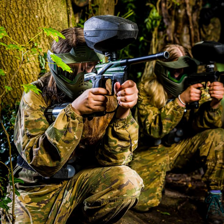 Forest Paintballing for Four with 200 Paintballs product image