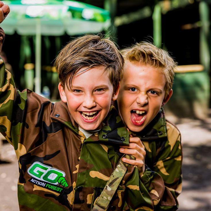 Forest Paintballing for Four with 200 Paintballs product image