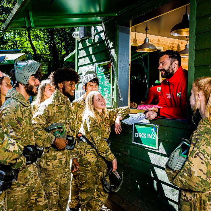 Forest Paintballing for Four with 200 Paintballs product image