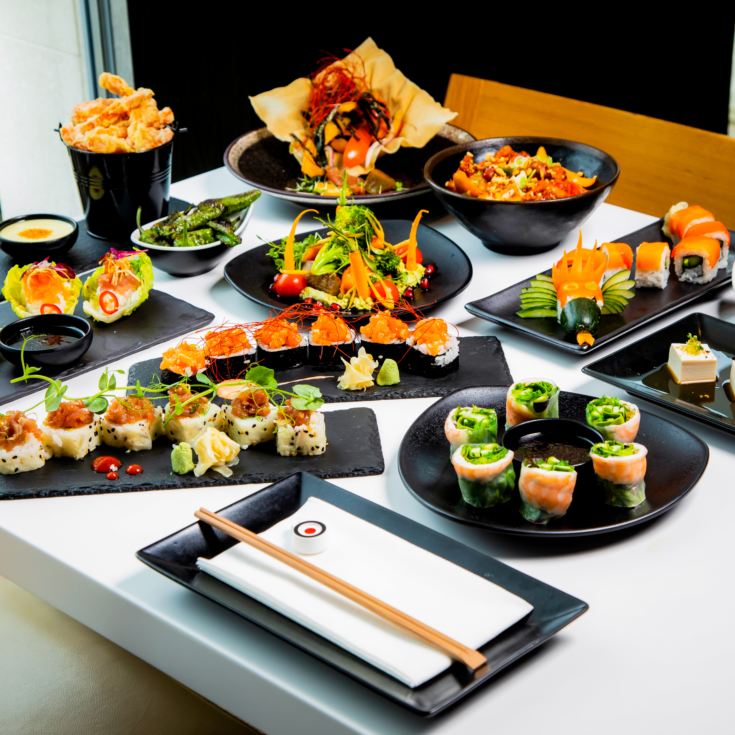 Unlimited Asian Tapas & Sushi with Bottomless Beer or Wine for Two product image