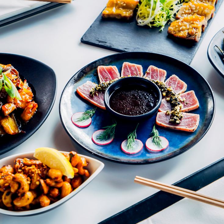 Unlimited Asian Tapas & Sushi with Bottomless Beer or Wine for Two product image