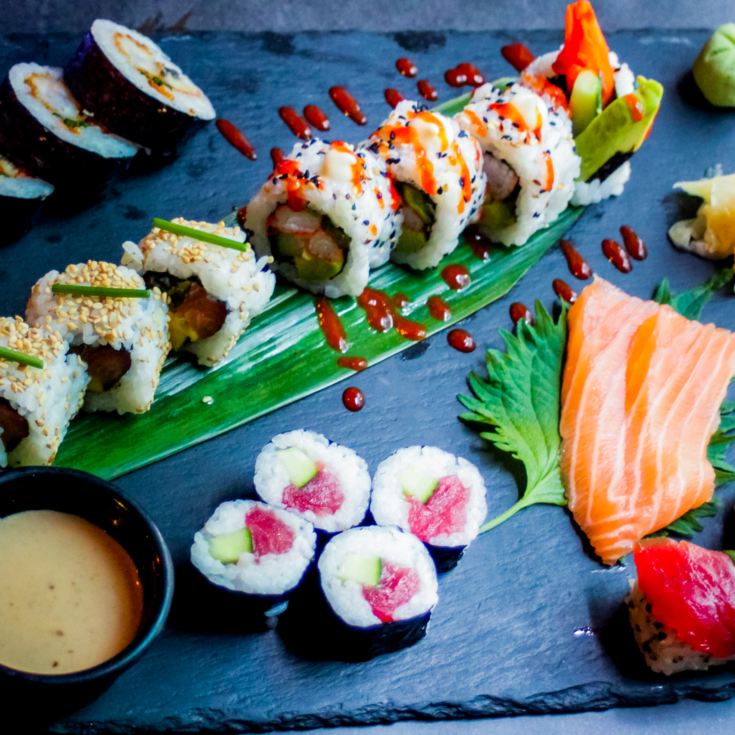 Unlimited Asian Tapas & Sushi with Bottomless Beer or Wine for Two product image