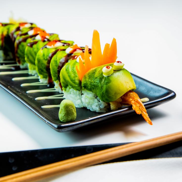Unlimited Asian Tapas & Sushi with Bottomless Beer or Wine for Two product image