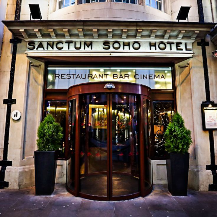Three Course Meal with a drink for Two at the Sanctum Soho Hotel product image