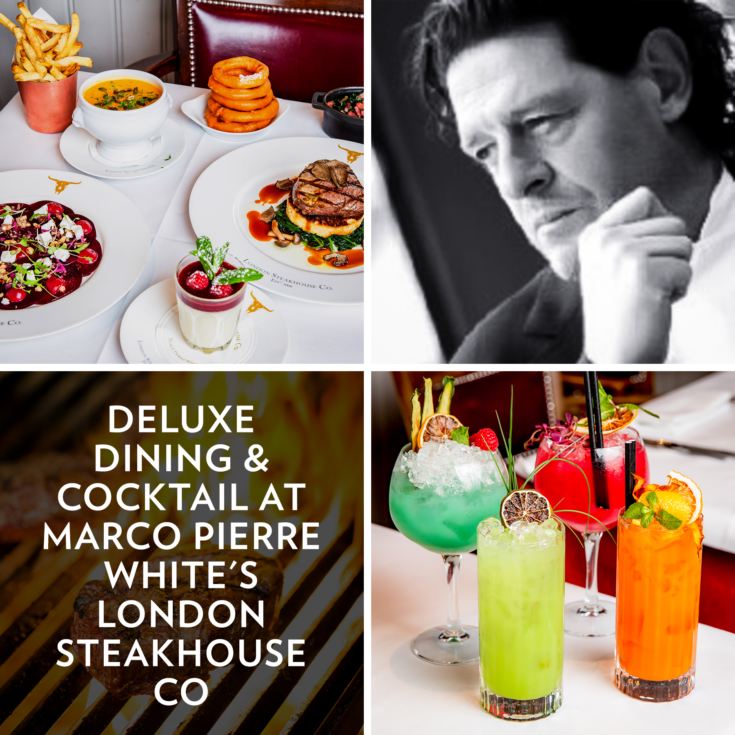 Deluxe Dining & Cocktail at Marco Pierre White's London Steakhouse Co product image