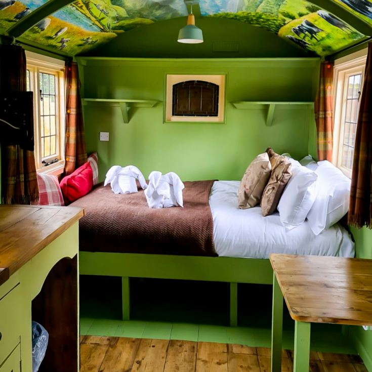 Two Night Shepherd Hut Stay for a Family of Four at The Stonehenge Inn product image