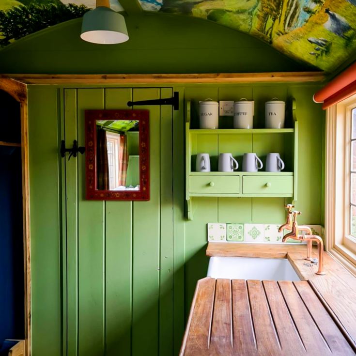 Two Night Shepherd Hut Stay for a Family of Four at The Stonehenge Inn product image