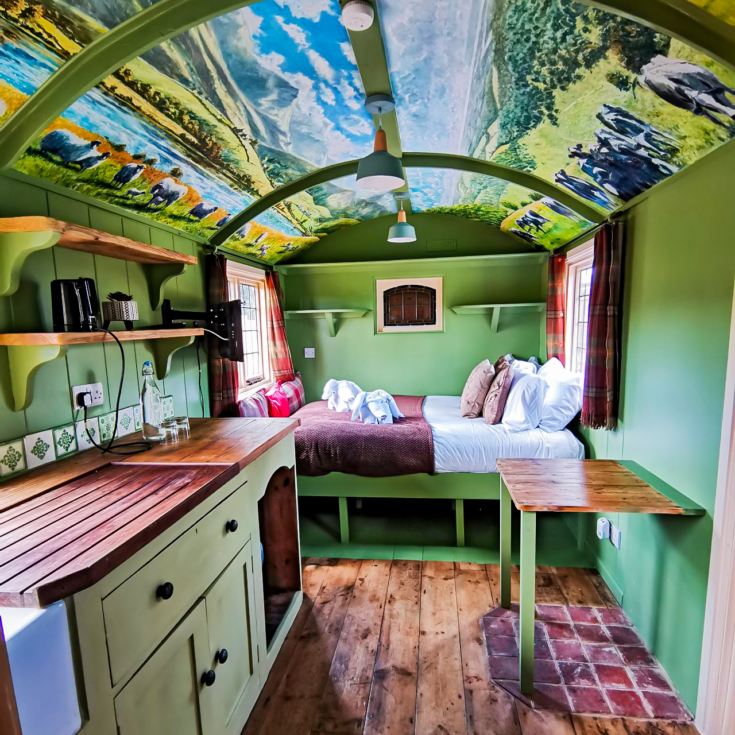 Deluxe Two Night Shepherd Hut or Railway Carriage Stay for Two at The Stonehenge Inn product image