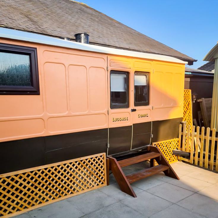 Deluxe Two Night Shepherd Hut or Railway Carriage Stay for Two at The Stonehenge Inn product image