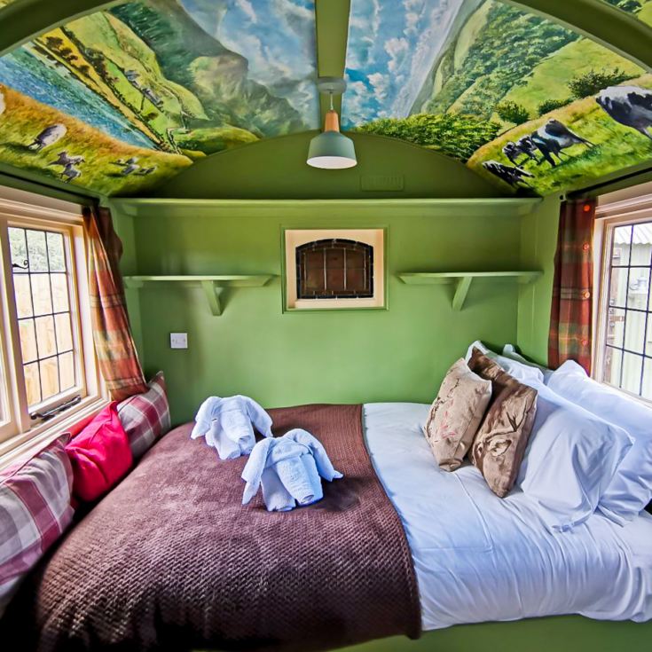 Deluxe Two Night Shepherd Hut or Railway Carriage Stay for Two at The Stonehenge Inn product image