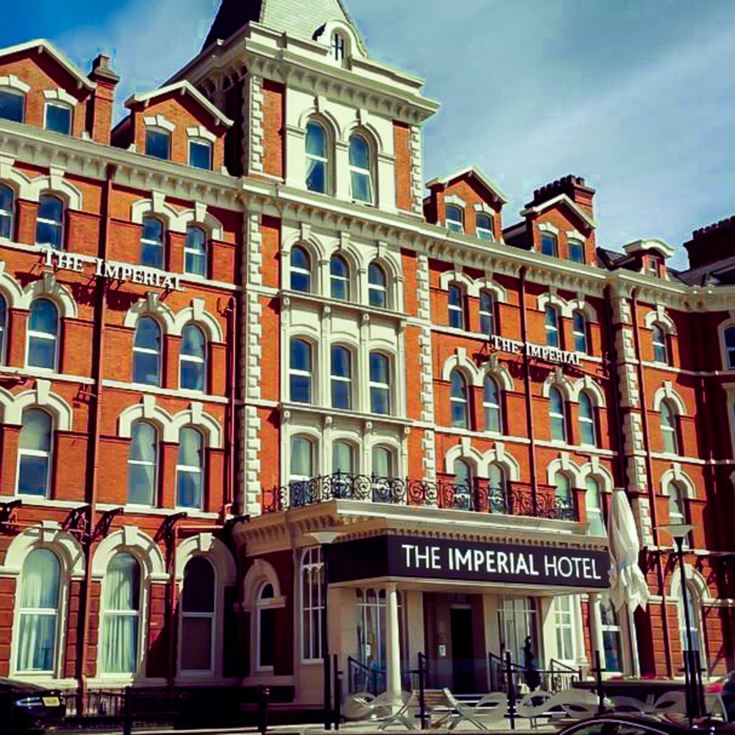 Gourmet Meal for Two with a Bottle of Wine at The Imperial Hotel Blackpool product image