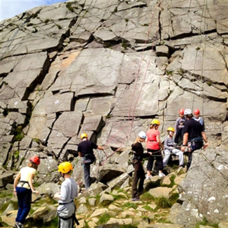 Rock Climb & Abseiling Taster for Two product image