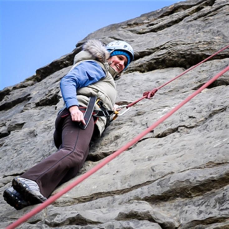 Rock Climb & Abseiling Taster for Two product image