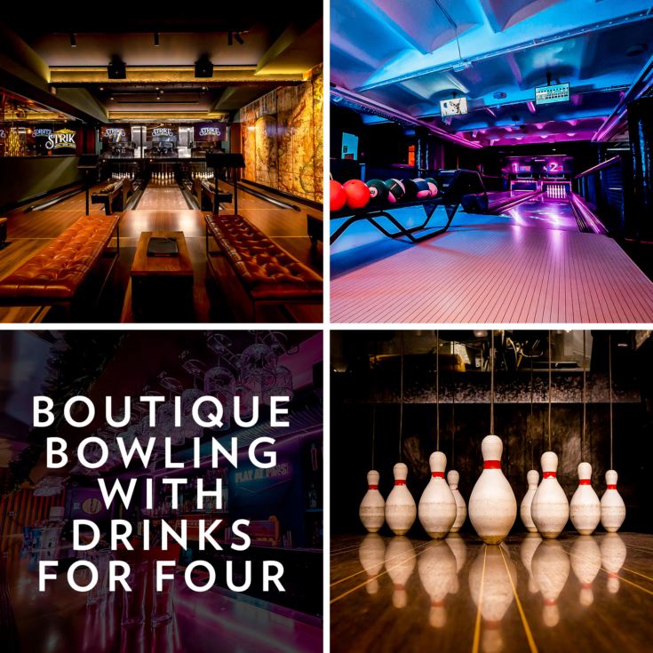 Boutique Bowling with Drinks for Four product image