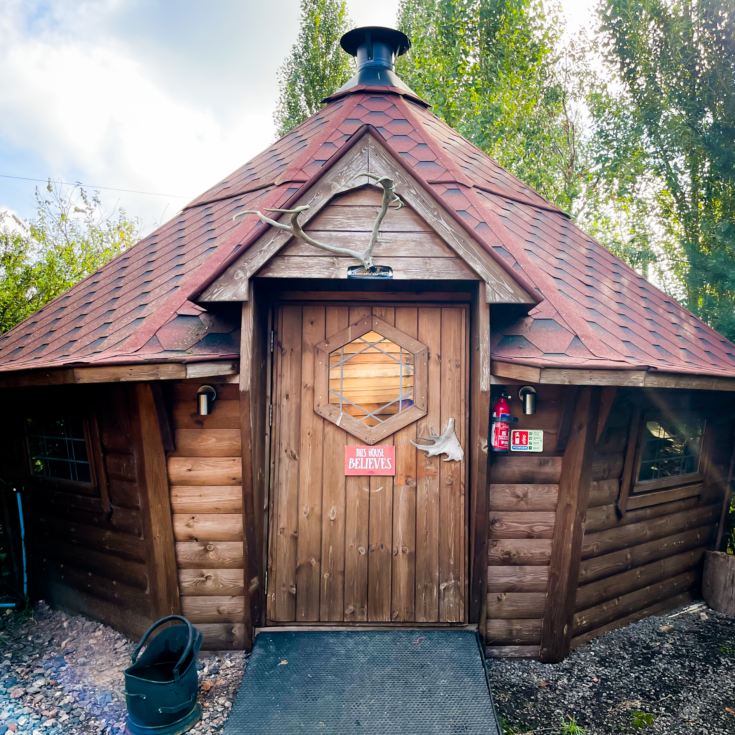 Overnight Stay and Reindeer Experience for Two at Somerset Reindeer Ranch product image