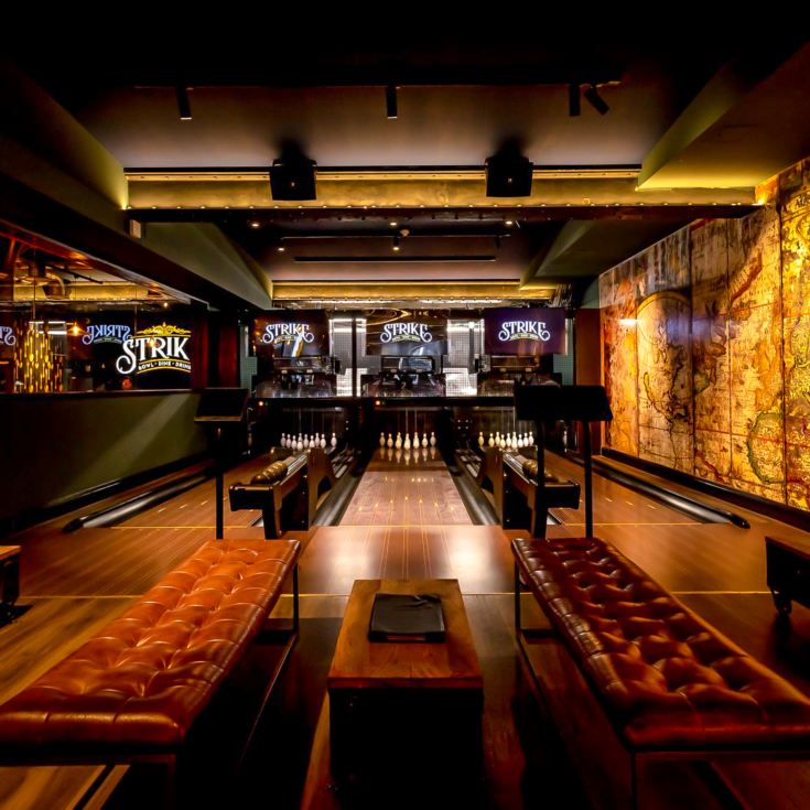 Bowling, Shuffleboard and Darts for Four at Strike product image