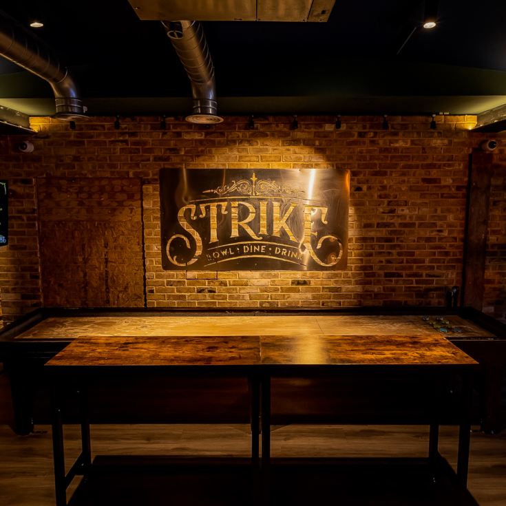 Bowling, Shuffleboard and Darts for Four at Strike product image