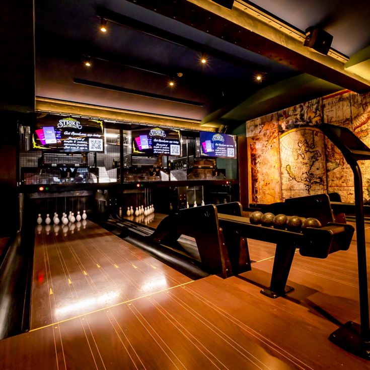 Bowling, Shuffleboard and Darts for Four at Strike product image