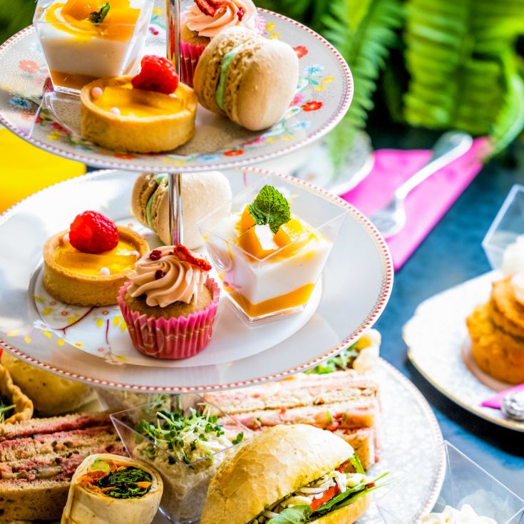 Traditional Afternoon Tea with a Gin Cocktail at Brigit Bakery product image