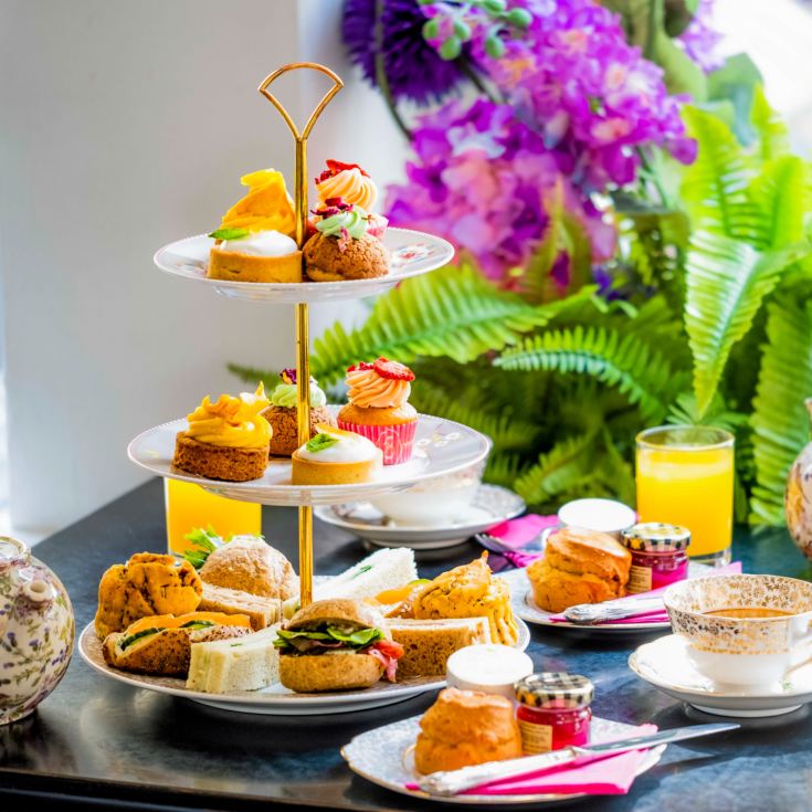 Traditional Afternoon Tea with a Gin Cocktail at Brigit Bakery product image