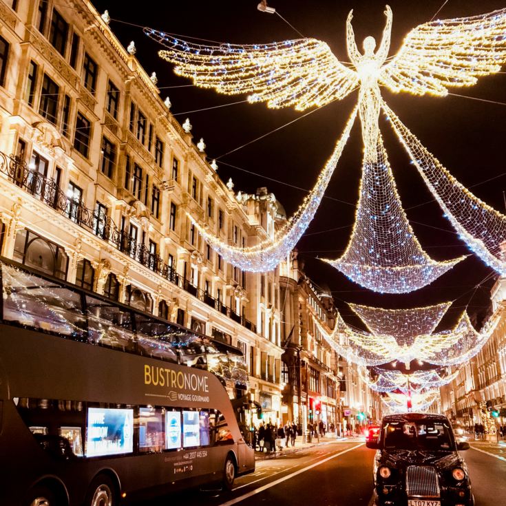 Six Course Dinner and Bus Tour for Two at Bustronome London product image