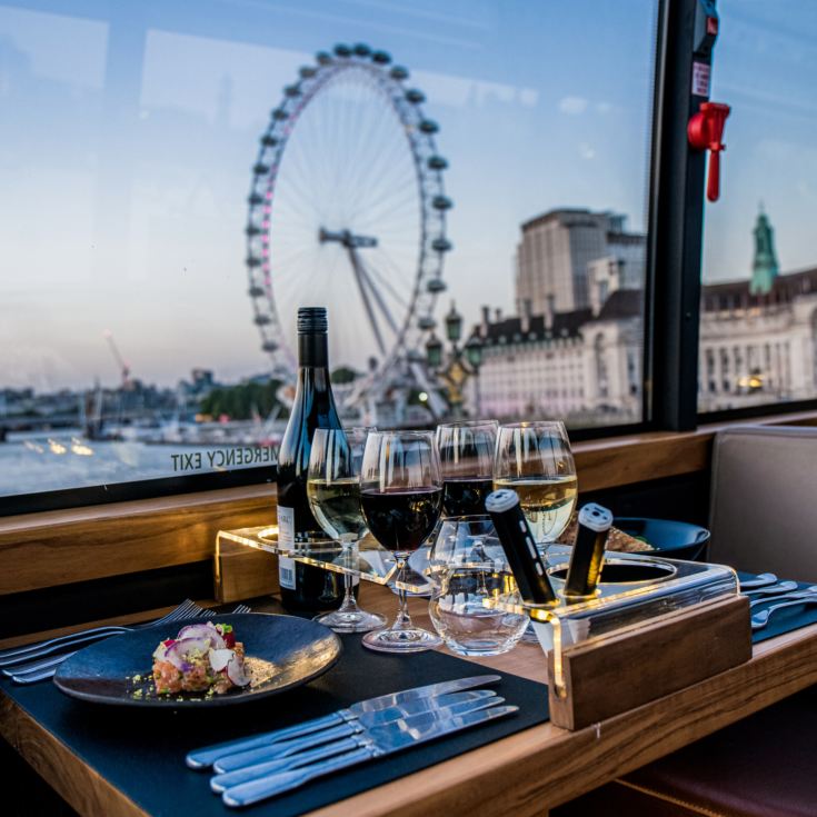 Six Course Dinner and Bus Tour for Two at Bustronome London product image