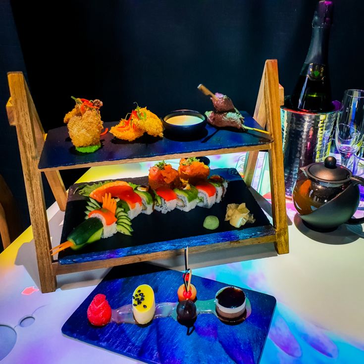 Bottomless Fizz and Pan Asian Afternoon Tea for Two at Inamo product image