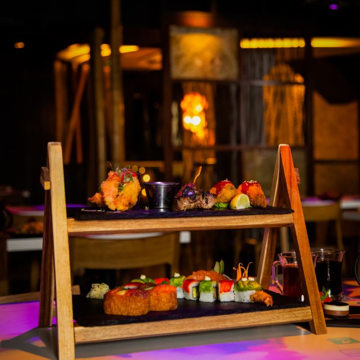 Bottomless Fizz and Pan Asian Afternoon Tea for Two at Inamo product image