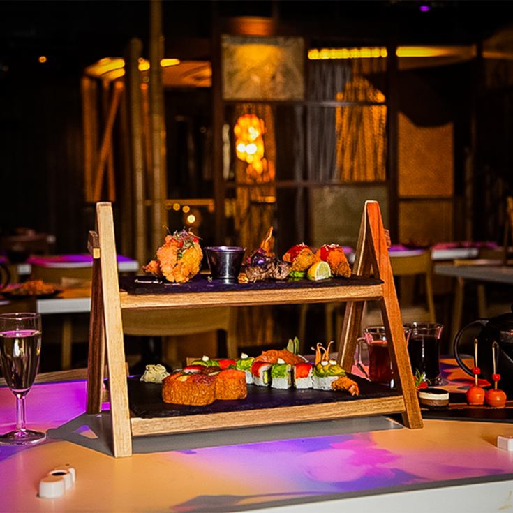 Bottomless Fizz and Pan Asian Afternoon Tea for Two at Inamo product image