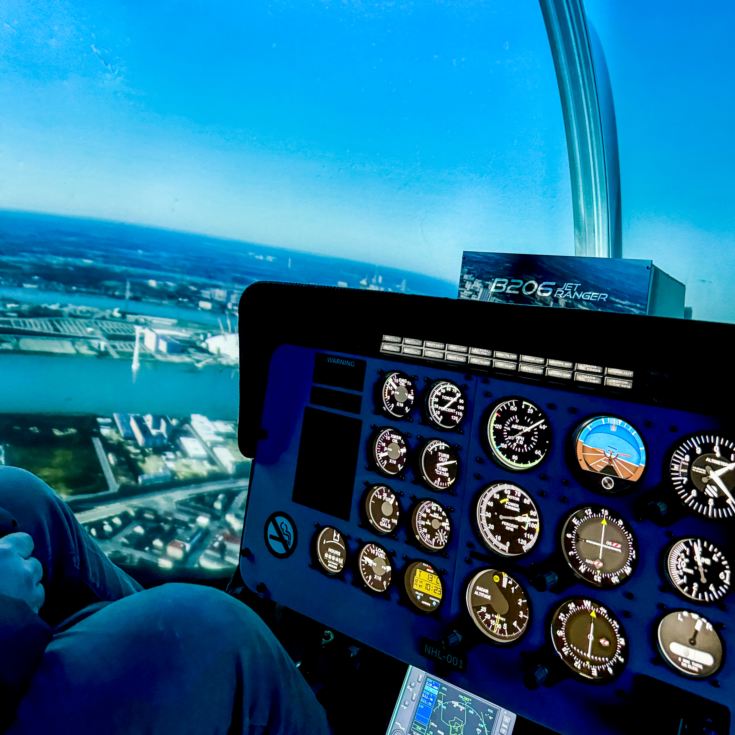 Private Helicopter Flight Simulator with Lunch for Two product image