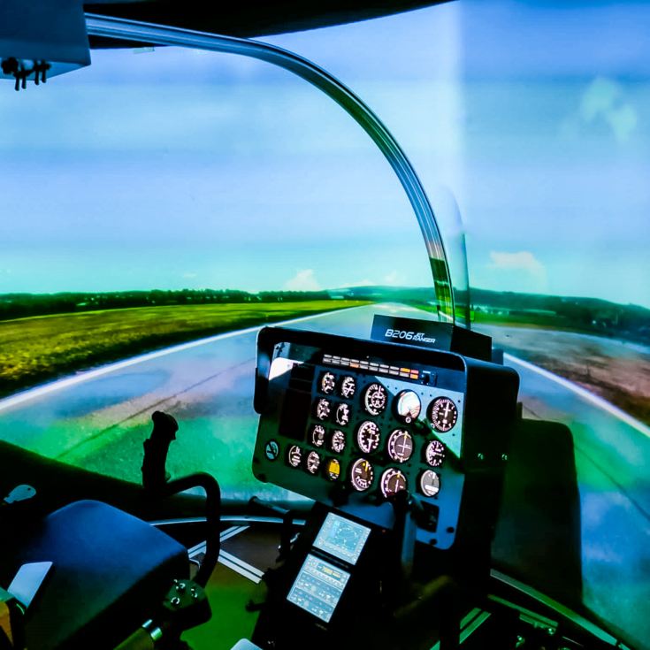 Private Helicopter Flight Simulator with Lunch for Two product image