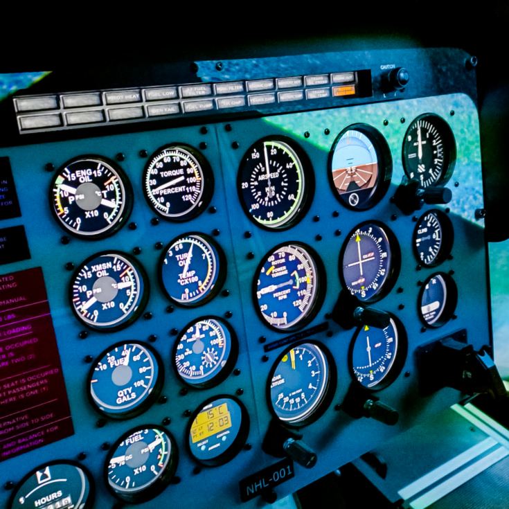Private Helicopter Flight Simulator with Lunch for Two product image