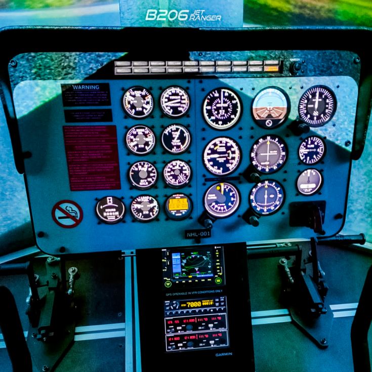 Private Helicopter Flight Simulator with Lunch for Two product image
