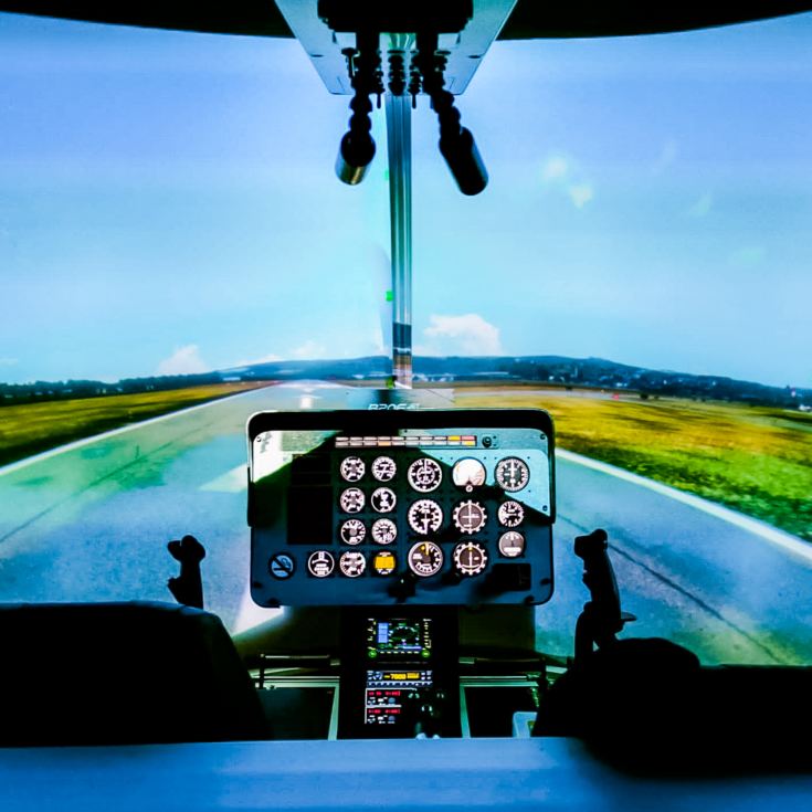 Private Helicopter Flight Simulator with Lunch for Two product image
