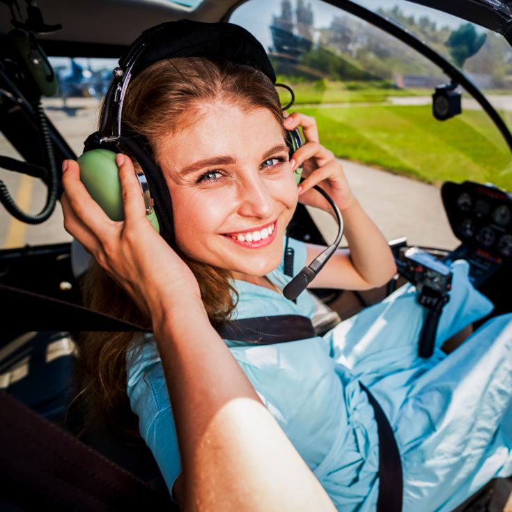Deluxe Helicopter Flight with a Glass of Bubbly & Chocolates product image