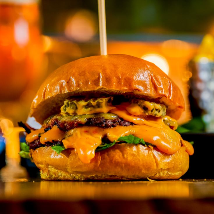 Beer Master Class and Burger Meal for Two product image