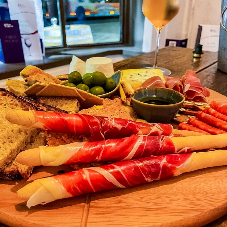 Royal Pavilion and Sharing Board for Two at the Wine Cellar Brighton product image
