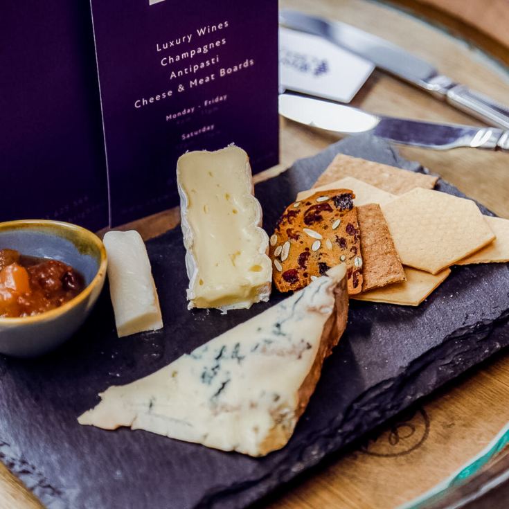 Royal Pavilion and Sharing Board for Two at the Wine Cellar Brighton product image