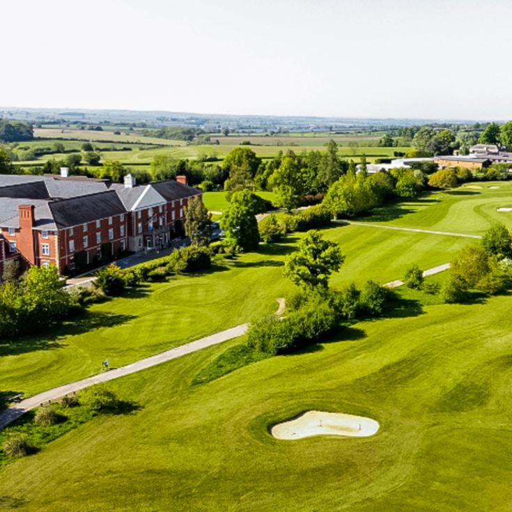 Golf Break with Three Course Dinner for Two at Whittlebury Park product image
