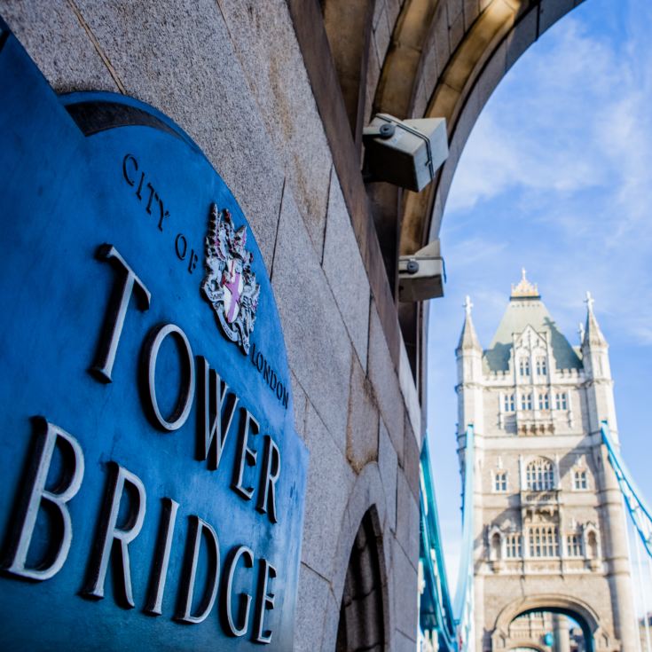 Entrance to Tower Bridge & 3 Course Meal at The Shakedown for Two product image