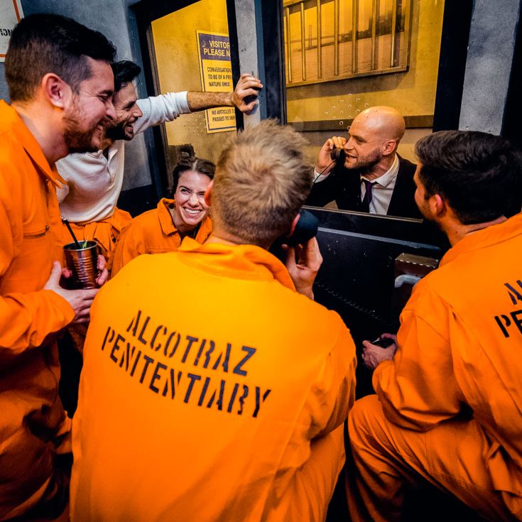 Immersive Cocktail Experience for Two at Alcotraz Prison Bar product image