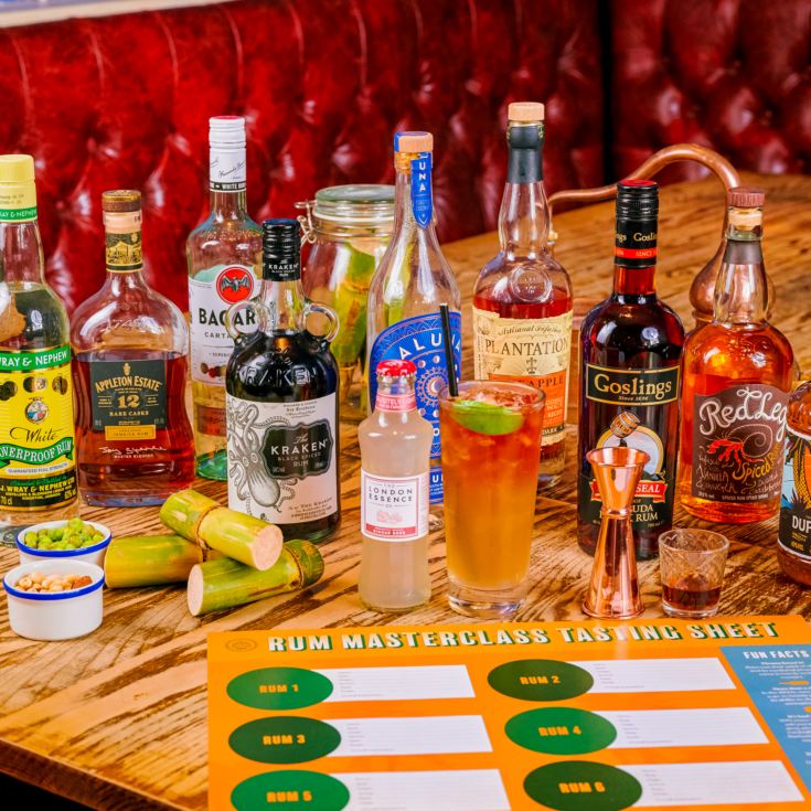 Rum Tasting Masterclass with Meal for Two at Brewhouse & Kitchen product image