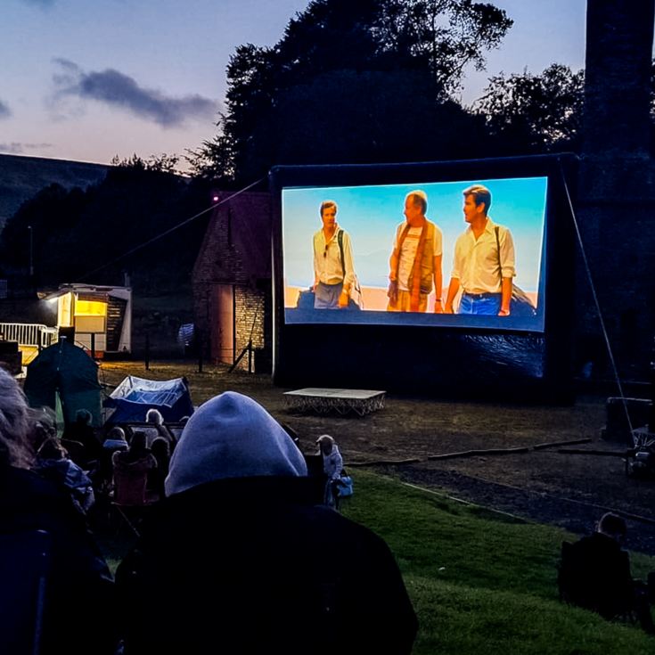 Family Outdoor or Drive In Cinema with Pizza product image