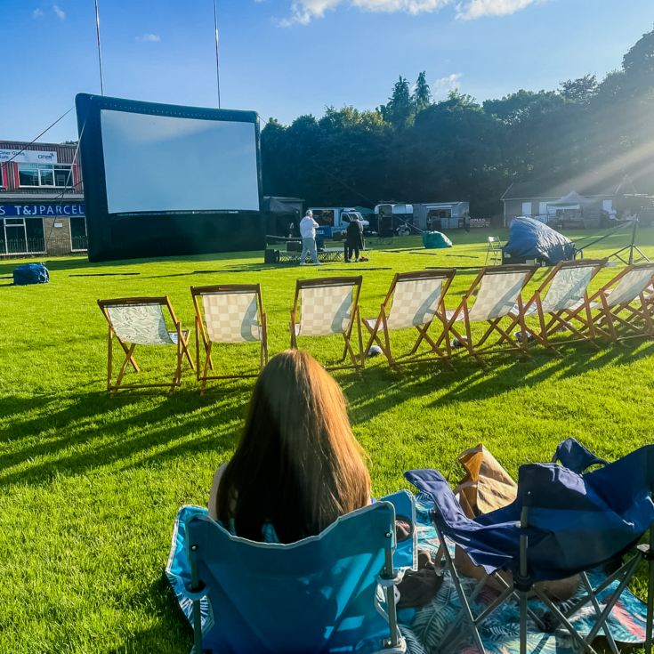Family Outdoor or Drive In Cinema with Pizza product image