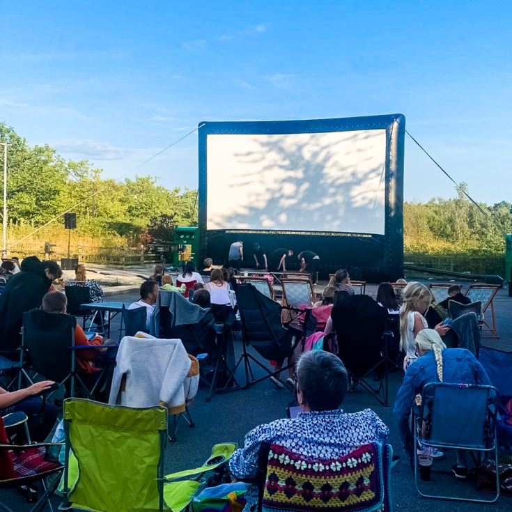 Family Outdoor or Drive In Cinema with Pizza product image